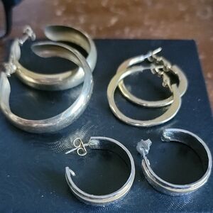 Hoop Earrings Set